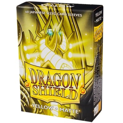 Dragon Shield: Matte Japanese (60) - Amarillo2