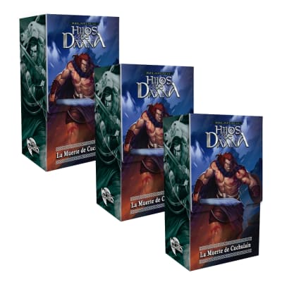 Relatos HDD - La Muerte de Cuchulain (PACK TRIPLE)