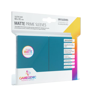 GG BGG Sleeves Matte Prime: Blue1