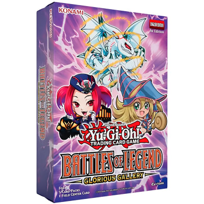 YGO: Battle of Legends: Glorious Gallery FCC Box Ingles