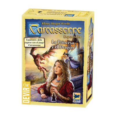 Carcassonne: La Princesa y el dragón1