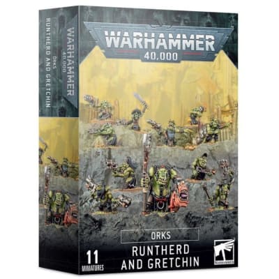 Warhammer 40K: Orks - Runtherd and Gretchin1