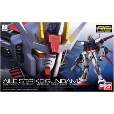 MODEL KIT RG 1/144 AILE STRIKE GUNDAM BANDAI HOBBY