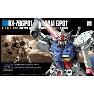 Model Kit 1/144 HGUC RX 78 GP01 Zephyranthes1