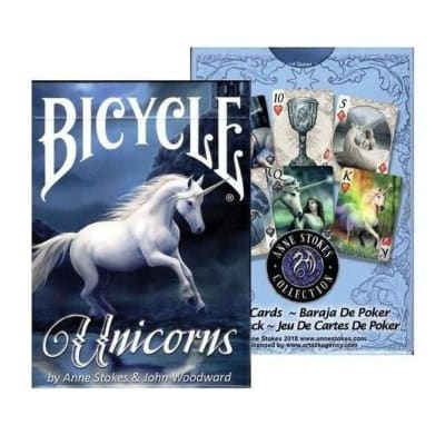 Naipe Bicycle - Unicorns1