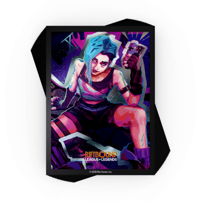 Riftbound Acc: Sleeves - Origins- Jinx Art (100 ct)1