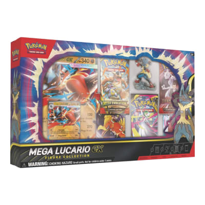PKM TCG: Mega Lucario EX Figure Collection Español1