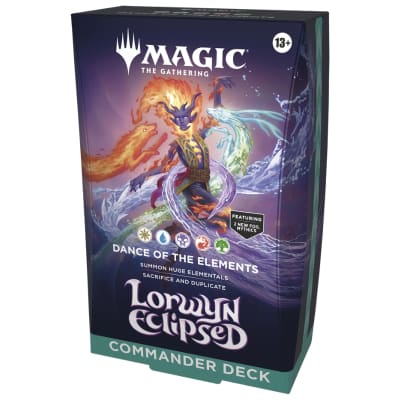 MTG: Lorwyn Eclipsed Commander Dance of the Elemennts Inglés