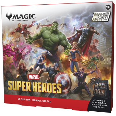 Preventa - MTG: Marvel Super Heroes - Scene Box Ingles1