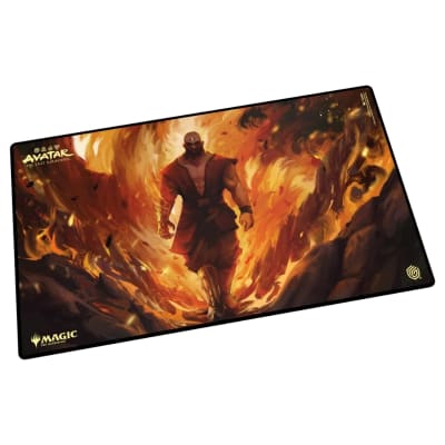 UG: Playmat: MTG- Avatar the Last Airbender- Combustion Man