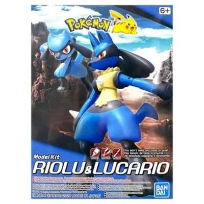 Model Kit Pokemon Riolu & Lucario Bandai Hobby2
