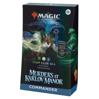 MTG Murders At Karlov Manor Commander Deep Clue Sea (Inglés)1