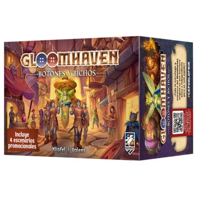 Gloomhaven Botones y Bichos1