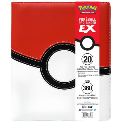 UP: 9-Pocket Pro Binder Pokemon - Pokeball