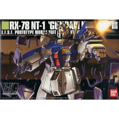 Model Kit 1/144 HGUC Gundam NT1