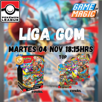 Inscripcion PKM Liga Martes GOM