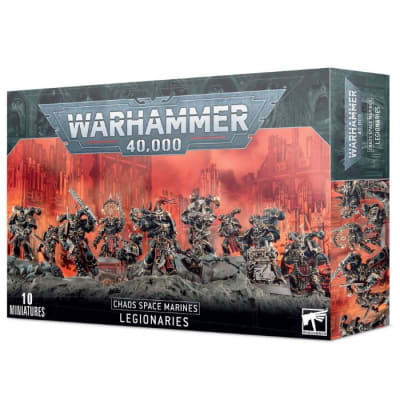 Warhammer 40k: Chaos Space Marines - Legionaries (10uni)1