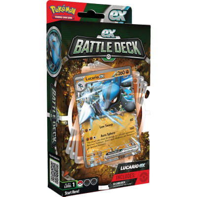 Lucario EX Battle Deck INGLÉS1