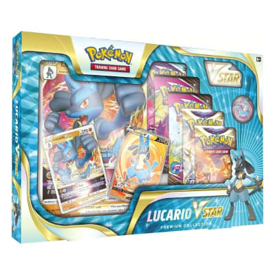 Lucario Vstar Premium Collection Ingles1