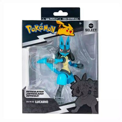 FIGURA ARTICULADA POKEMON - LUCARIO1
