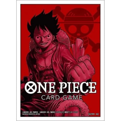 One Piece TCG: Sleeves Luffy (Rojo)1