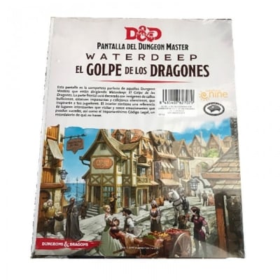 Dungeons and Dragons Pantalla de DM Waterdeep: El Golpe de los Dragones2