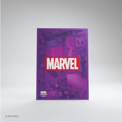 GG Art Sleeves Marvel Champions - Marvel Purple1