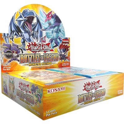 YGI Battles of Legend Monster Mayhem Box Ingles (24 Sobres)