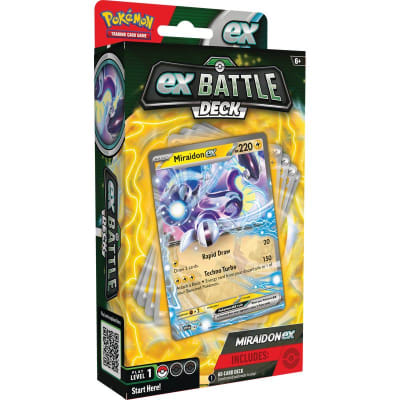 Pokemon TCG Miraidon Ex Battle Deck 2024 INGLES1