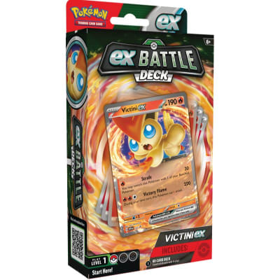 Pokemon TCG Victini Ex Battle Deck 2024 INGLES1