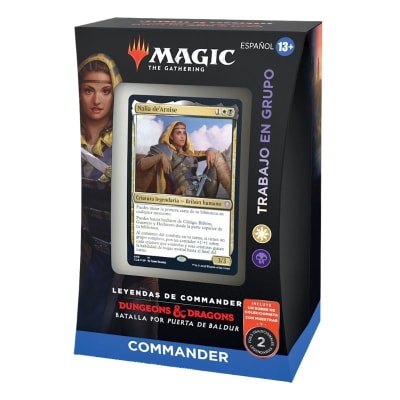 Commander Deck: Trabajo en Grupo (Blanco/Negro) Español - Commander Legends: Battle for Baldur's Ga2
