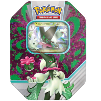 Pokemon TCG: Paldea Partners Tin Meowscarada - (Español)1