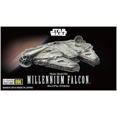 MODEL KIT VEHICLE MODEL 006 MILLENNIUM FALCON BANDAI HOBBY1