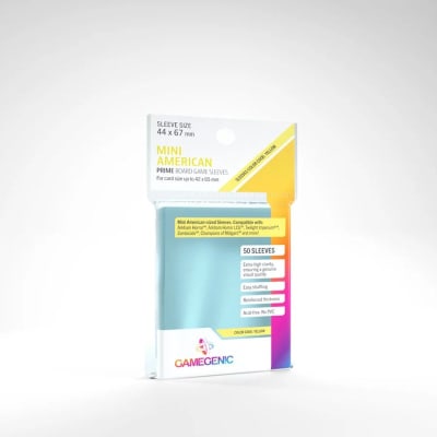 GG BGG Sleeves Prime mini American-sized Sleeves (50)1