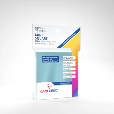 GG BGG Sleeves Prime mini Square-sized Sleeves (50)