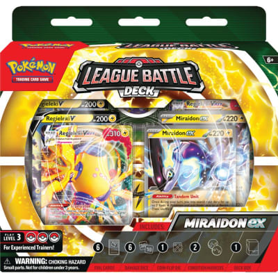 Pkm TCG: Miraidon EX League Battle Deck Español1