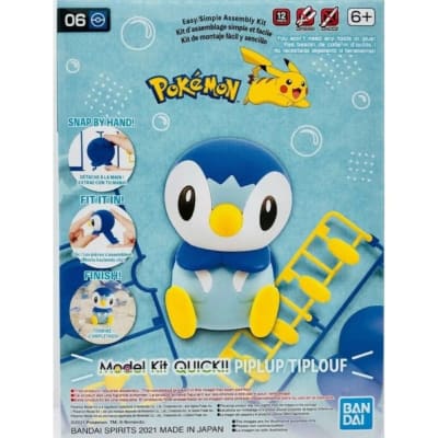MODEL KIT POKEMON QUICK 06 PIPLUP BANDAI HOBBY1