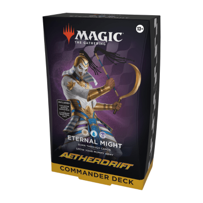 Preventa - MTG Aetherdrift Commander - Eternal Might (Español)1