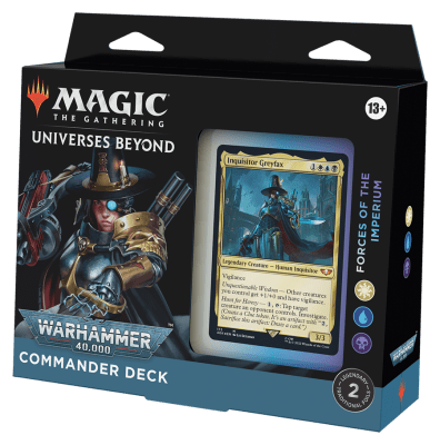 MTG: Warhammer 40000 Universes Beyond - Forces of the Imperium INGLES1