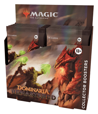 PREVENTA - MTG Dominaria Remastered - Caja Collector boosters (12)1