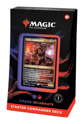 MTG Starter Commander 2022 Ingles - Chaos incarnate1