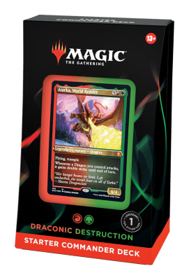 MTG Starter Commander 2022 Ingles - Draconic destruction1