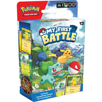 Pkm TCG: My First Battle Pikachu/Bulbasaur Ingles1
