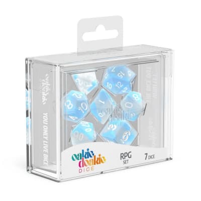 Oakie Doakie - Dados RPG Set Glow in the Dark (7) - Artic1
