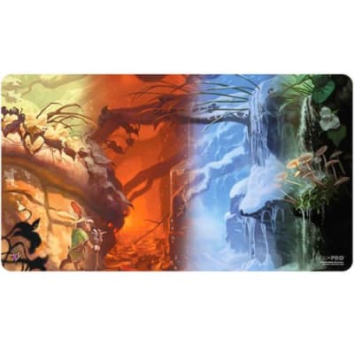 UP: Playmat: MTG- Bloomburrow - Forest Seasons1