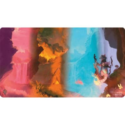 UP: Playmat: MTG- Bloomburrow - Mountain Seasons1
