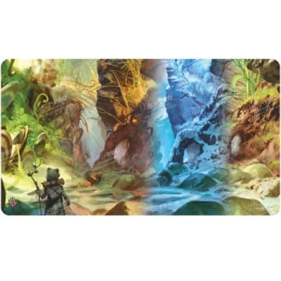 UP: Playmat: MTG- Bloomburrow - Swamp Seasons1