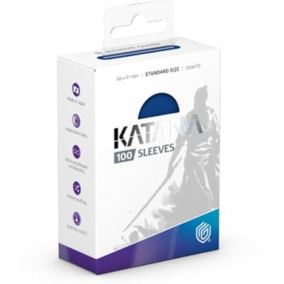 UG: Card Sleeves: Katana Sleeves Standard Size- Blue Bird (100)2