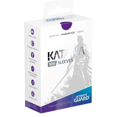 UG: Card Sleeves: Katana Sleeves Standard Size- Purple (100ct)2