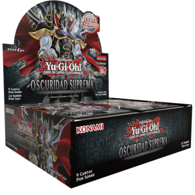 YGO Oscuridad Suprema - Caja de Sobres 24 Unid.